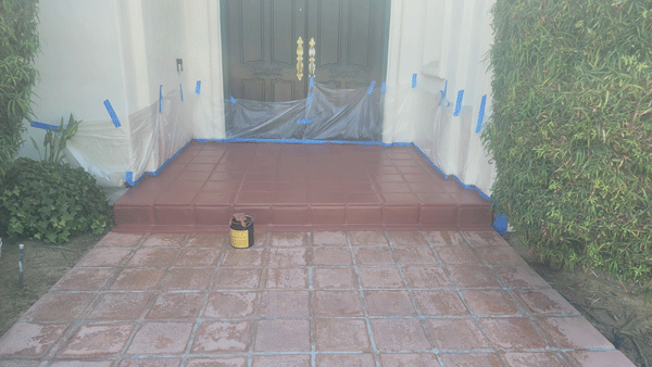 saltillo tile upgrade - before