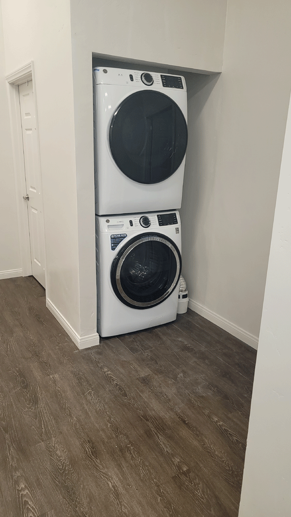 Closet to laundry conversion - complete